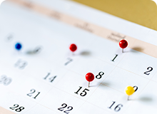 日時・場所のヒアリング